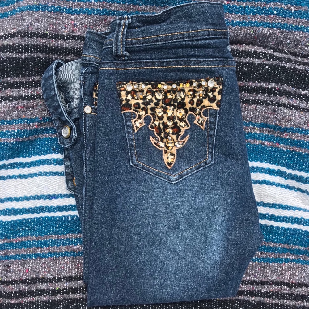 Cheetah print boutique capris